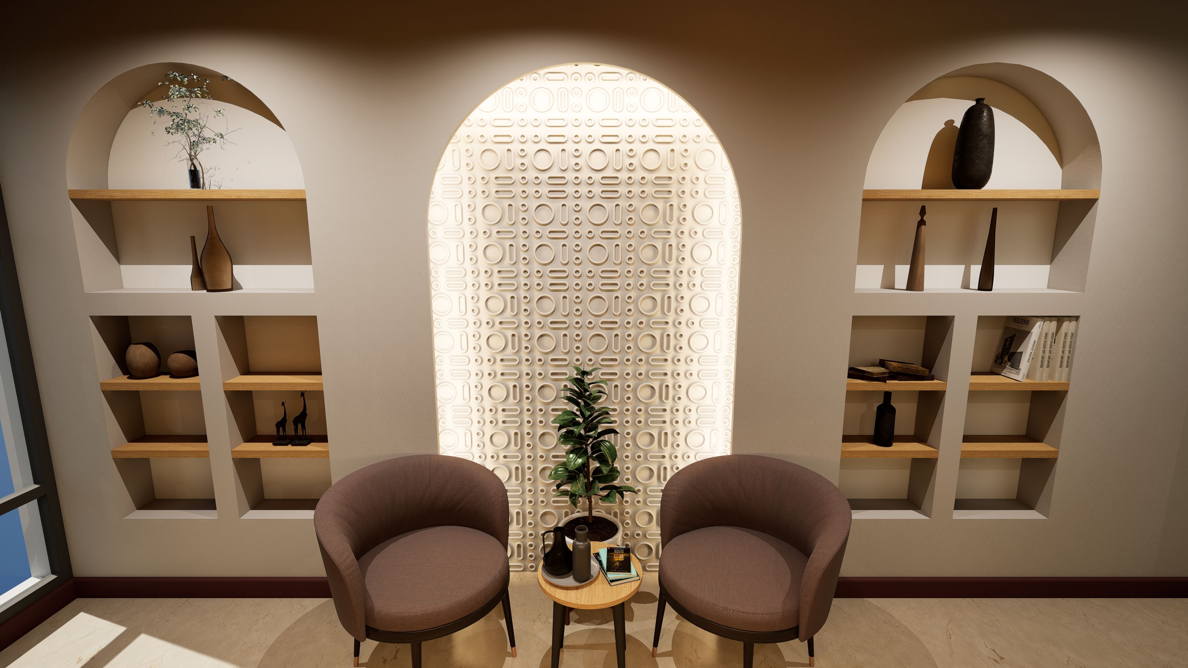 Brand new boutique interior